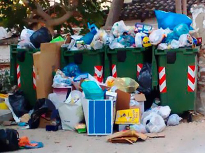 Θα γεμίσουμε σκουπίδια