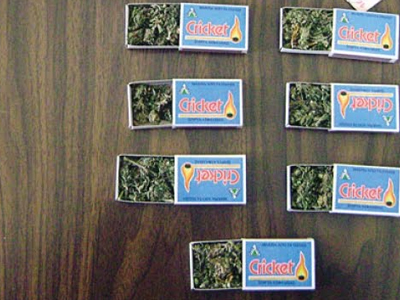 Έκρυβε χασίς σε σπιρτόκουτα