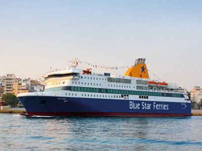 Ξεκίνησαν τα δρομολόγια του Blue Star Patmos