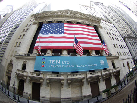 ΤΕΝ: Γιορτάζει τα 20 χρόνια στη Wall Street