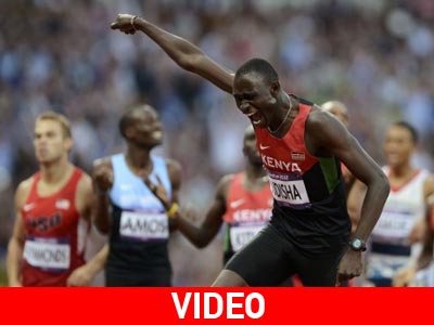 800μ. ανδρών: Χρυσός με παγκόσμιο ρεκόρ στα 1:40.91 ο Ρουντίσα