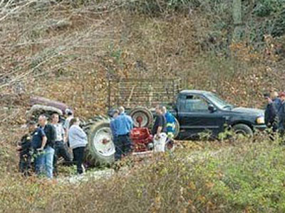 Καταπλακώθηκε από το τρακτέρ του