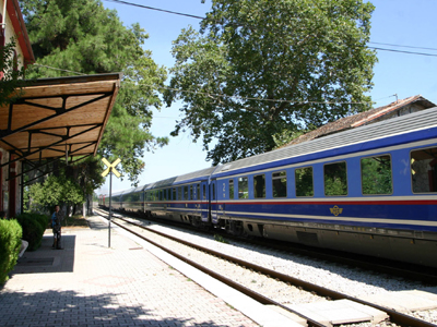 Κατάληψη σιδηροδρομικής γραμμής στη Ραψάνη