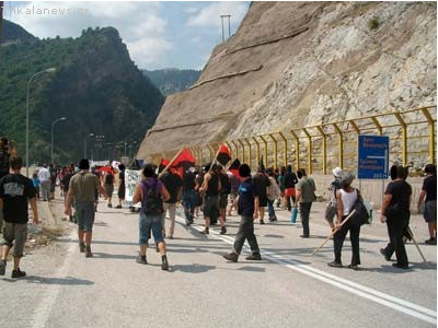 Πορεία κατά της εκτροπής του Αχελώου