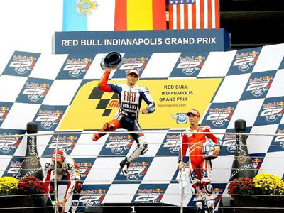 GP Inidanapolis: Πτώση Rossi νίκη Lorenzo!