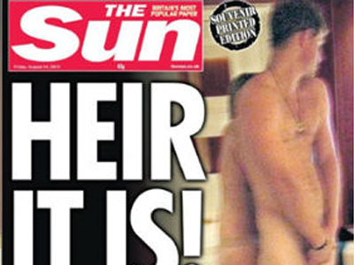 «Ένα βήμα πίσω» η βασιλική οικογένεια για τις γυμνές φωτογραφίες του Χάρι