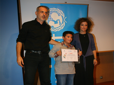 Στα  Βραβεία UNICEF 2014 ο Δήμαρχος Πειραιά