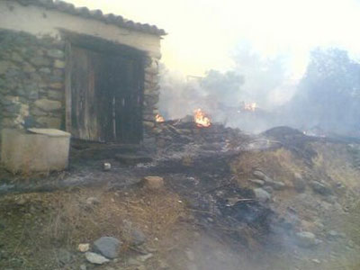 Παραλίγο να καεί ζωντανή!