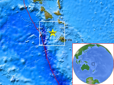 Σεισμός 6R στα Νησιά Βανουάτου