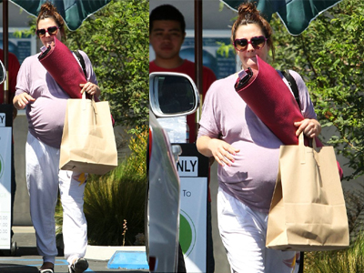 Μαθήματα yoga για την Drew