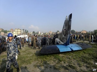 Συντριβή αεροπλάνου στο Νεπάλ