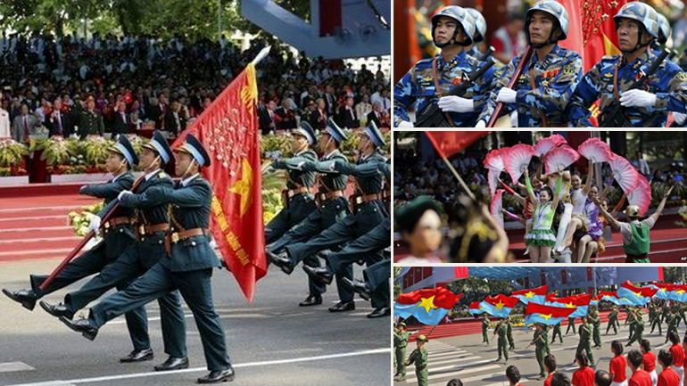 Βιετνάμ: Φαντασμαγορική παρέλαση για τα 40 χρόνια από το τέλος του πολέμου