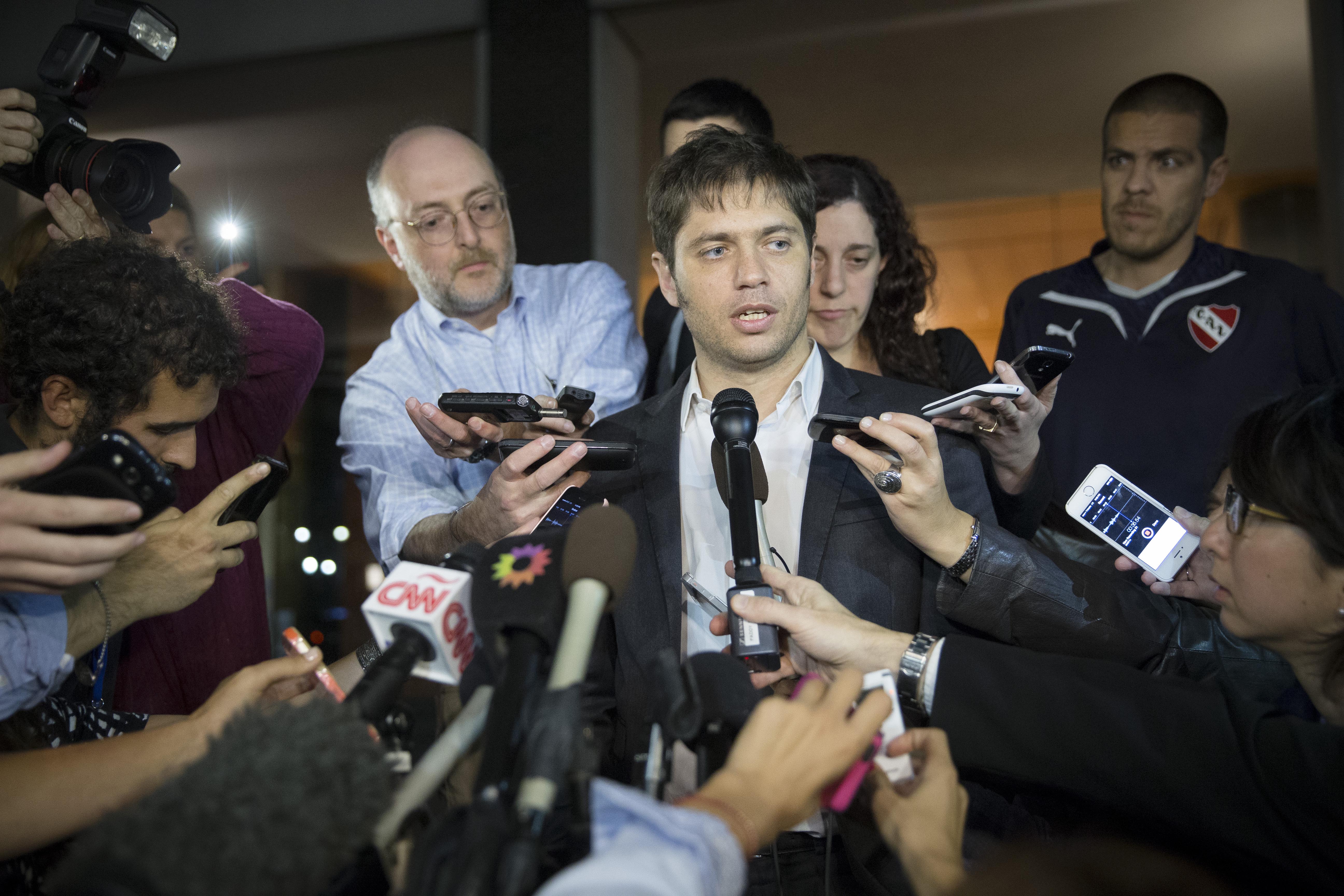 Δηλώσεις του Άξελ Κισίλοφ σε δημοσιογράφους στη Νέα Υόρκη