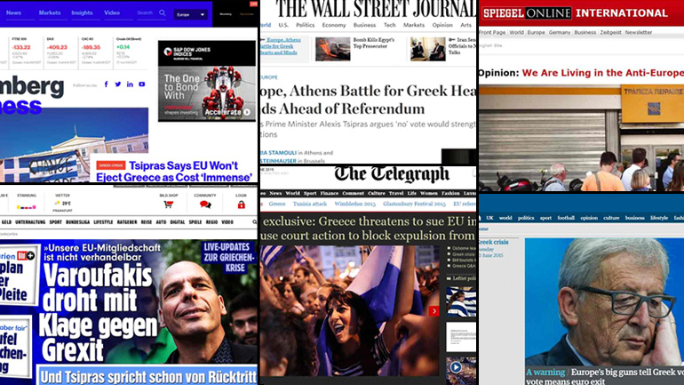 Ο διεθνής Τύπος για το δημοψήφισμα και το capital control