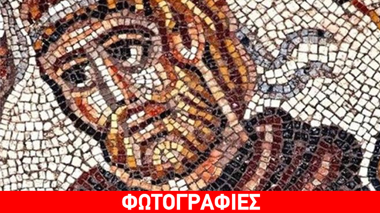 Στο φως περίτεχνο ψηφιδωτό του Μεγάλου Αλεξάνδρου