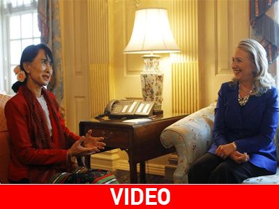 Ιστορικό ταξίδι στις Η.Π.Α. για την Aung San Suu Kyi