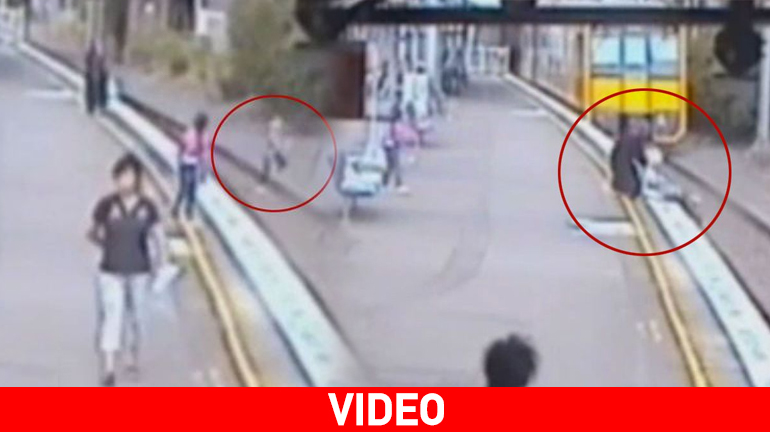 Αυστραλία: Γυναίκα σώζει παιδάκι από τις ράγες του τρένου