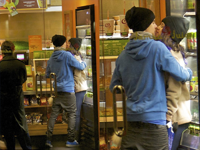 Τρυφερές στιγμές για Justin Bieber