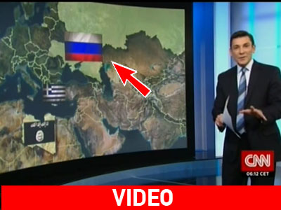 Γκάφα του CNN: «Προσάρτησε» την Ουκρανία στη Ρωσία…