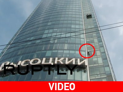 Ρωσία: Ο «Spiderman» ανέβηκε στην κορυφή ουρανοξύστη