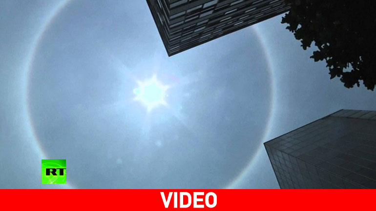 Το… στέμμα του Ήλιου πάνω από την Πόλη του Μεξικού