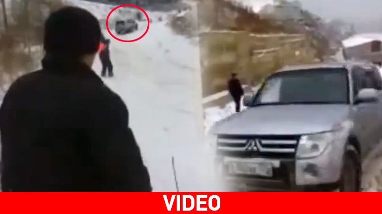 To SUV, η ταχύτητα και ο… παγετός!