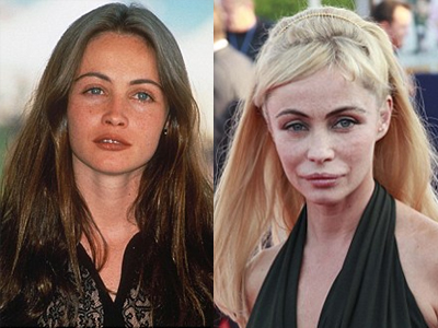 Αγνώριστη η Emmanuelle Béart