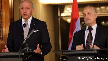 Βαγδάτη: O Λοράν Φαμπιούς με τον αντιπρόεδρο της ιρακινής κυβέρνησης Σαχριστανί