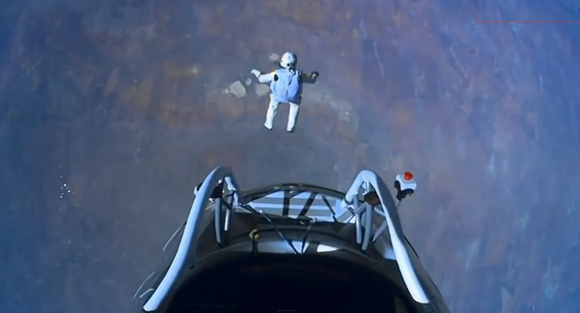 Το άλμα του Felix Baumgartner το 2012