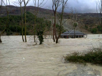 Eκτεταμένες πλημμύρες στην Αλβανία