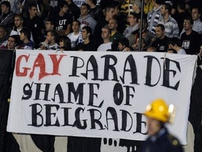 Σε αστυνομικό κλοιό η σερβική πρωτεύουσα