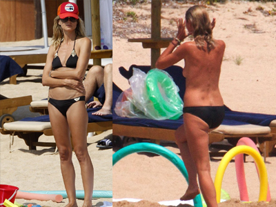 Άνετη με το σώμα της