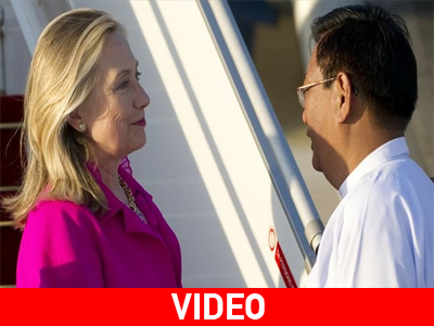 Αισιοδοξία Hillary για τη Μιανμάρ