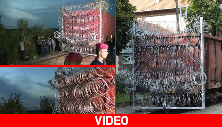 Ουγγαρία: Συρματοπλέγματα κατά των μεταναστών