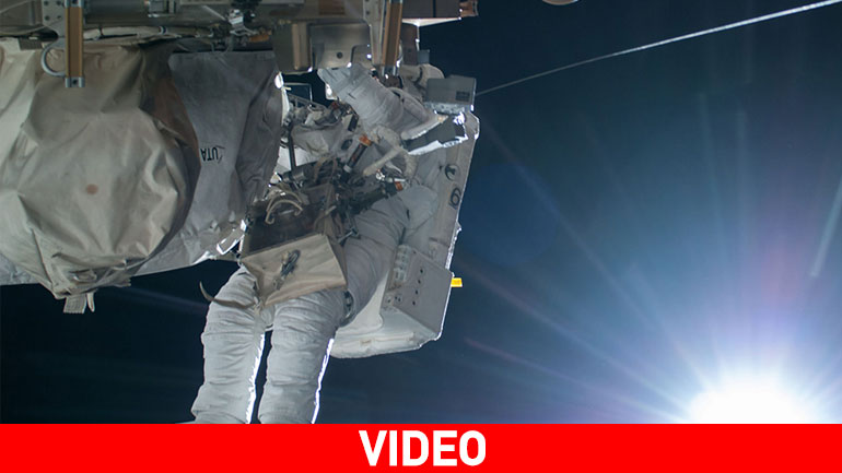 Διαστημικός περίπατος για αστροναύτες της NASA