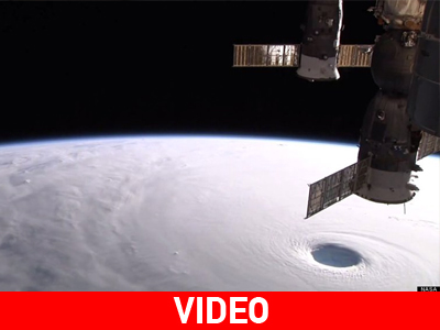 Ο τυφώνας Φανφόν από το Διάστημα Ο τυφώνας Φανφόν από το Διάστημα