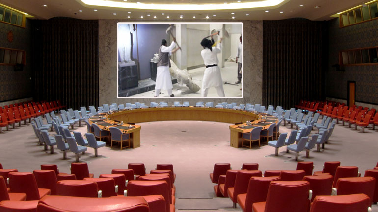 O OHE καταδίκασε την καταστροφή αρχαιοτήτων στο Ιράκ από το Ισλαμικό Χαλιφάτο