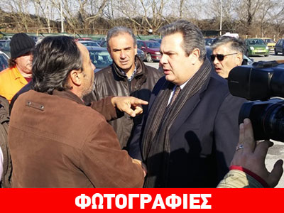 Συνάντηση Καμμένου με τους εργαζομένους της Ελληνικής Βιομηχανίας Ζάχαρης