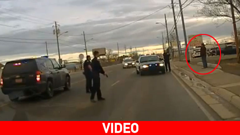 Ένοπλος προς αστυνομικούς: Πυροβολήστε με!