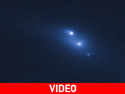 Απίστευτες εικόνες από τη διάλυση αστεροειδούς στο Διάστημα