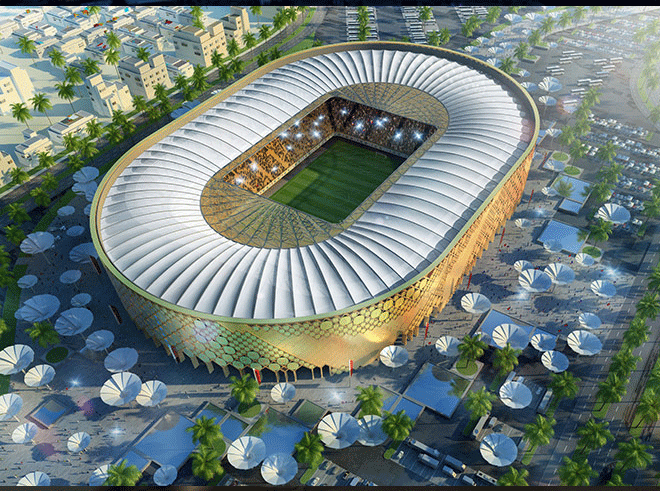 Θα κατασκευαστεί στην Ντόχα. Χωρητικότητα: 43.520 θεατές