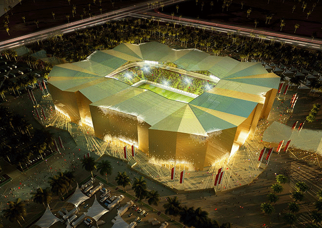 Προς ανέγερση. Προβλεπόμενη χωρητικότητα: 45.120 θεατές