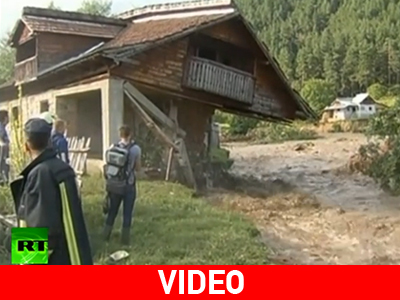 «Πνίγηκαν» ολόκληρα χωριά στη Ρουμανία