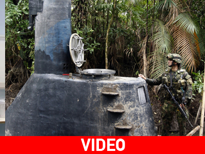 Κολομβία: Μετέφεραν ναρκωτικά με υποβρύχιο