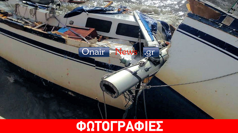 Κέρκυρα: Οι άνεμοι διέλυσαν ιστιοφόρα