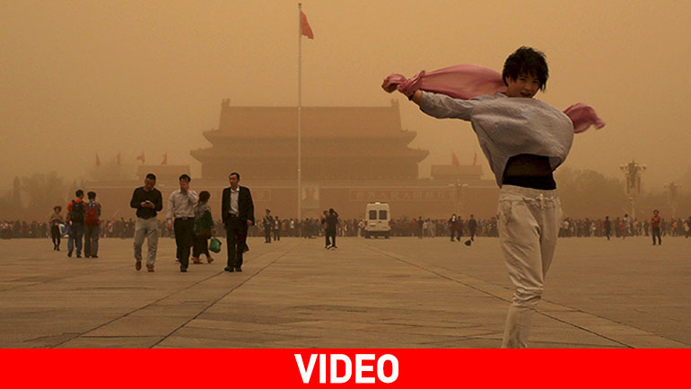 Κίνα: Αμμοθύελλα βγαλμένη από το… Τέλος του Κόσμου