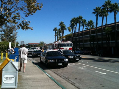 Σκηνές Άγριας Δύσης σε πόλη των Η.Π.Α.