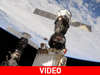 Με τρία νέα μέλη στον ISS το Σογιούζ Με τρία νέα μέλη στον ISS το Σογιούζ