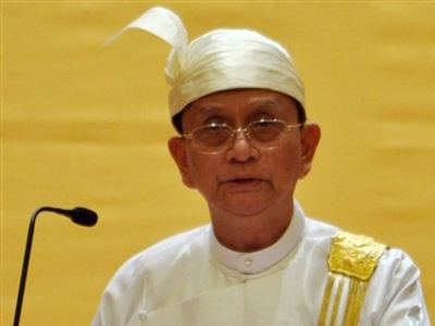 Στις Η.Π.Α. ο μεταβατικός πρόεδρος της Μιανμάρ