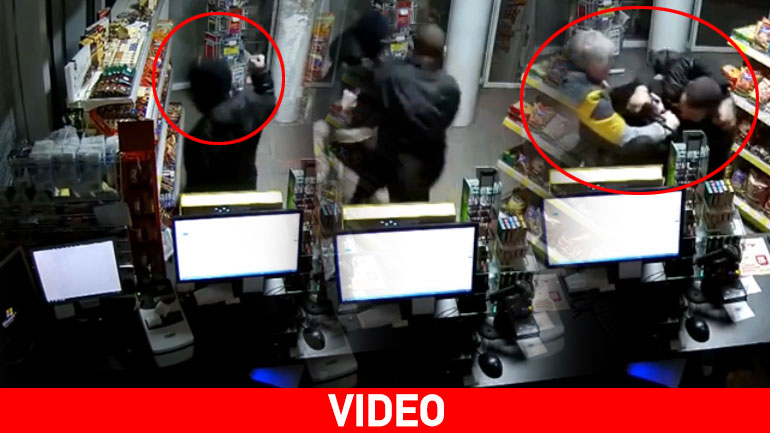 Ουκρανία: Πήγε για ληστεία και βρέθηκε… χειροπόδαρα! Καρέ-καρέ η σύλληψη του δράστη